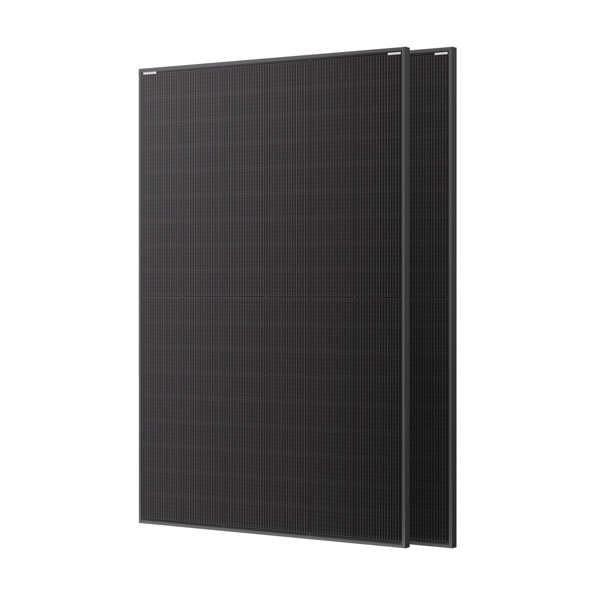 Two Renogy 400W N-Type bifacial rigid solar panels